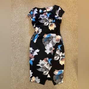 Bar lll Floral Fitted Dress size Small